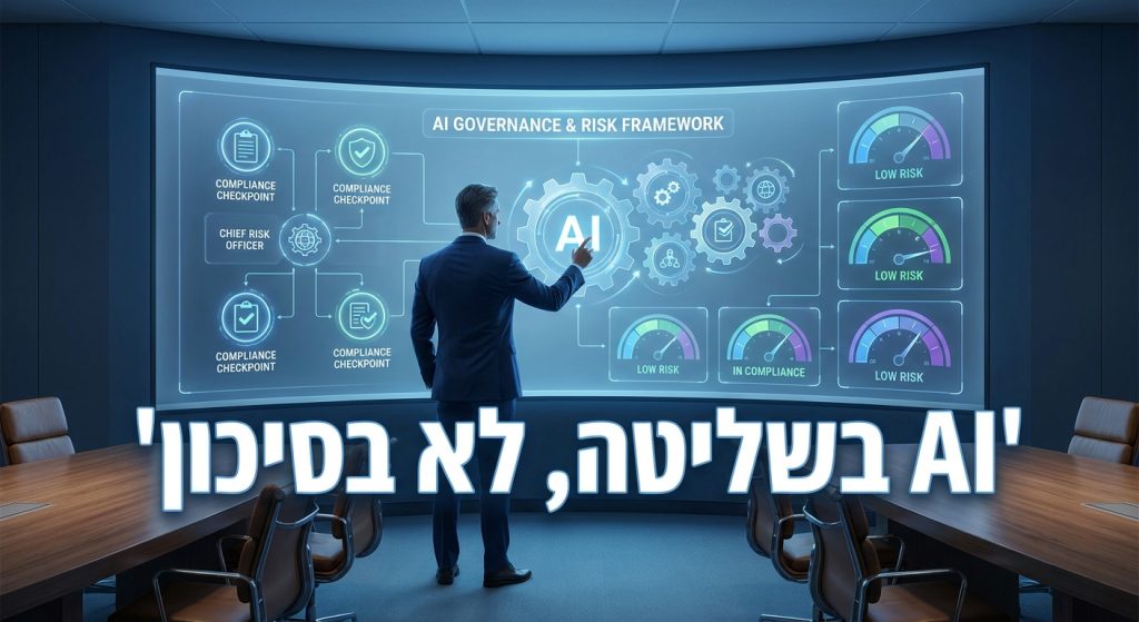 AI ל-Chief Risk Officer בארגון בישראל 2026: ISO 42001, ה-EU AI Act ב-2 באוגוסט וניהול סיכוני AI