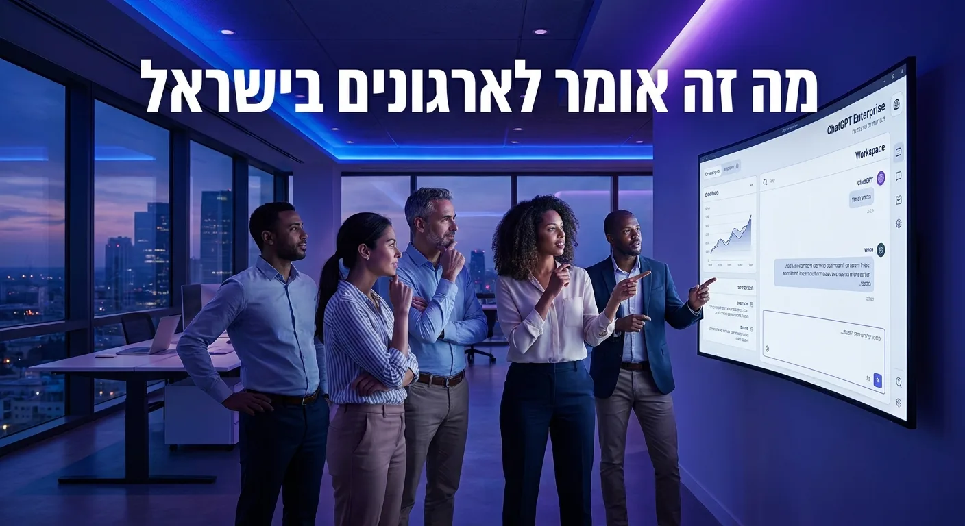מה השינוי ב-ChatGPT אומר לארגונים בישראל