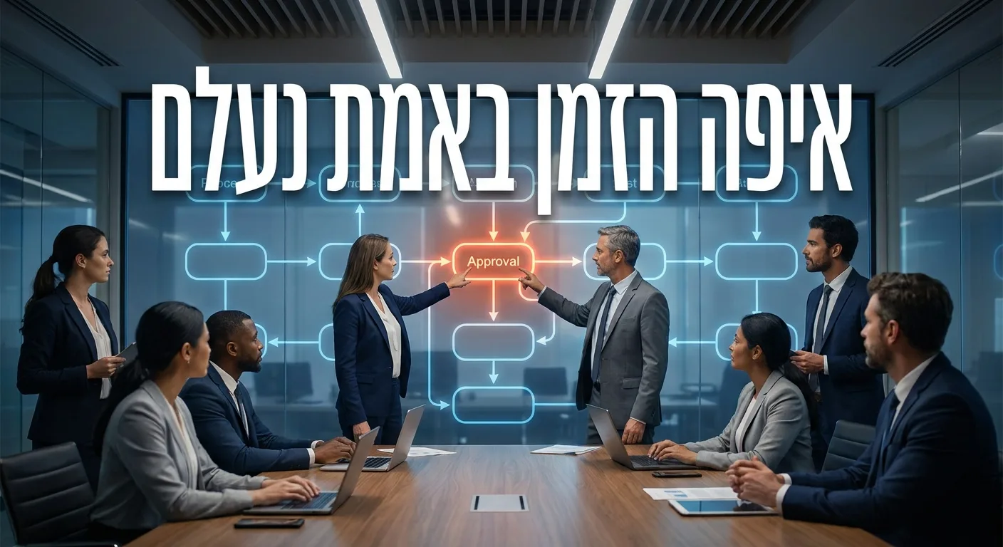 זיהוי צוואר בקבוק בתהליך עבודה בארגון