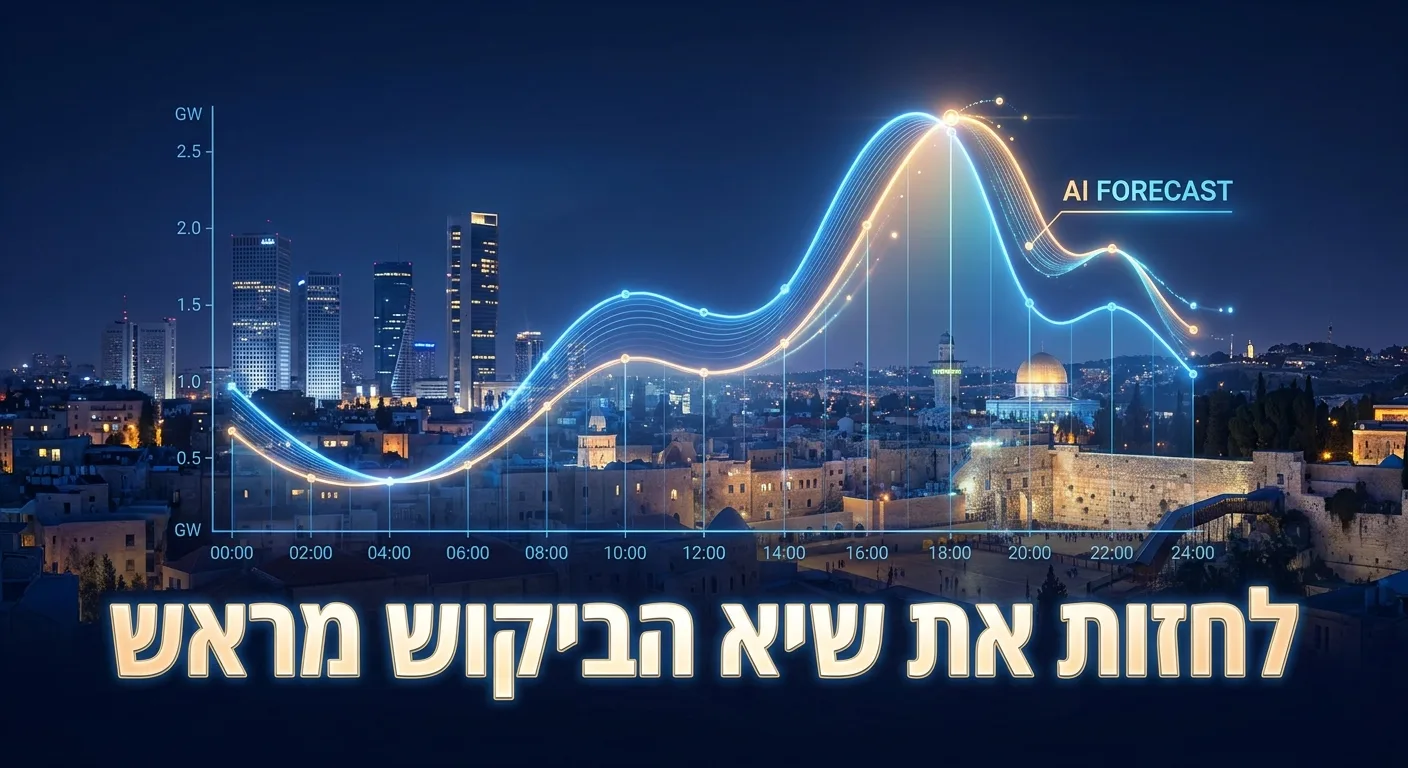 חיזוי שיא ביקוש חשמל בעזרת AI