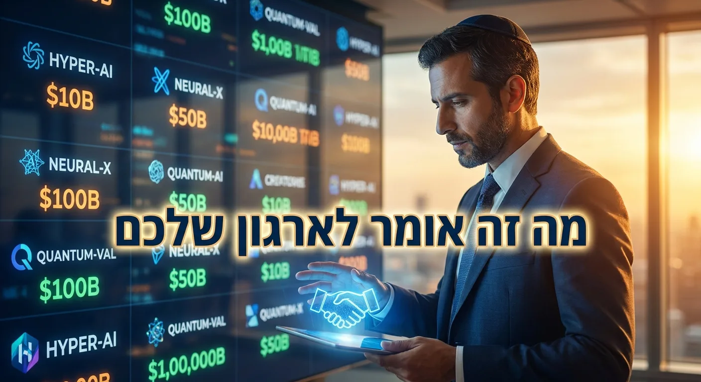 ארגון ישראלי בוחר שותף הטמעה על פני הייפ