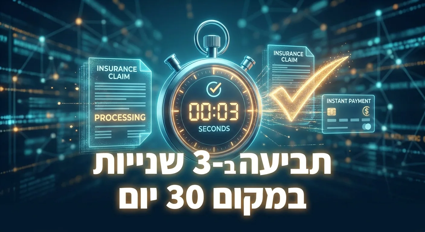 עיבוד תביעת ביטוח בשניות עם AI