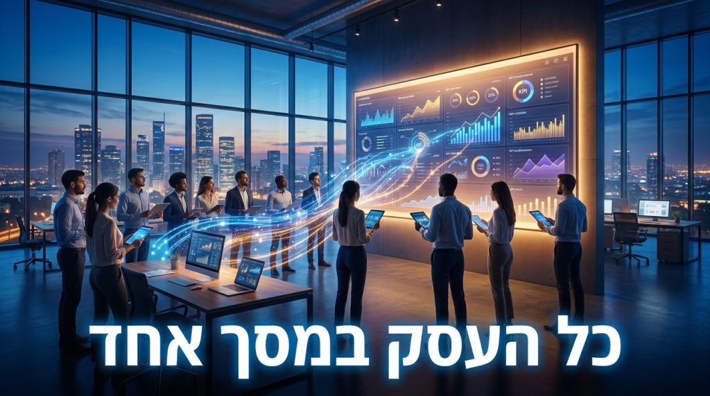 דשבורדים לעסקים בישראל 2026: השוואת 5 פתרונות מובילים, מחירים שקופים ואיך בוחרים נכון