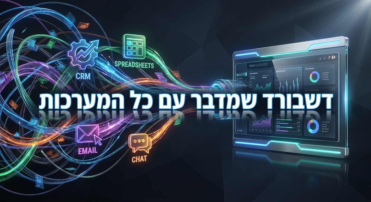 איחוד מערכות לדשבורד אחד
