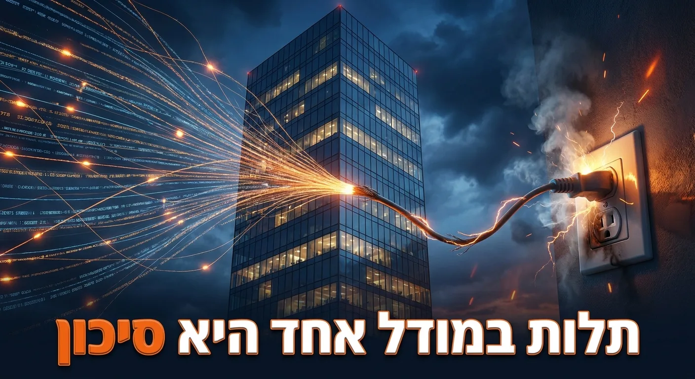ארגון שתלוי במודל AI יחיד חשוף לסיכון תפעולי