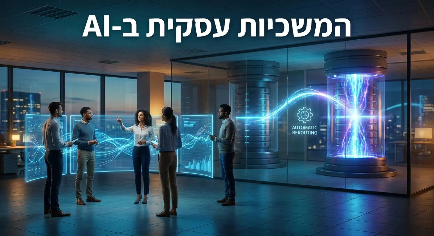 ארגון שומר על המשכיות עסקית בזכות ארכיטקטורת AI מתחלפת