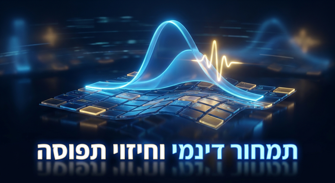 תמחור דינמי וחיזוי תפוסה במלונות בעזרת AI