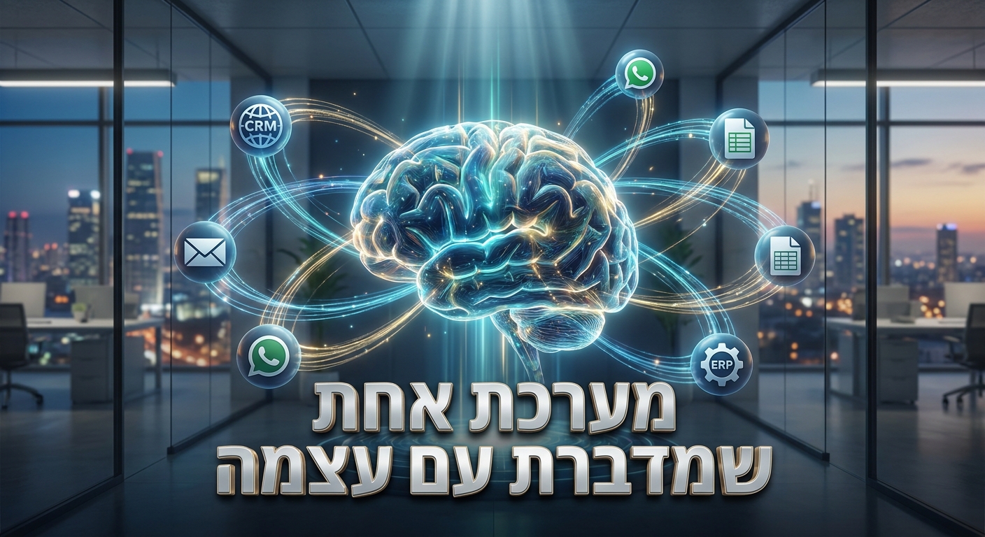 מוח דיגיטלי שמאחד את מערכות הארגון