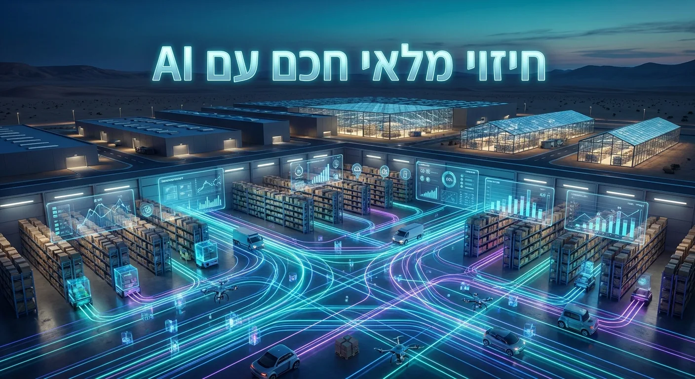חיזוי מלאי חכם עם AI ברשת קמעונאות