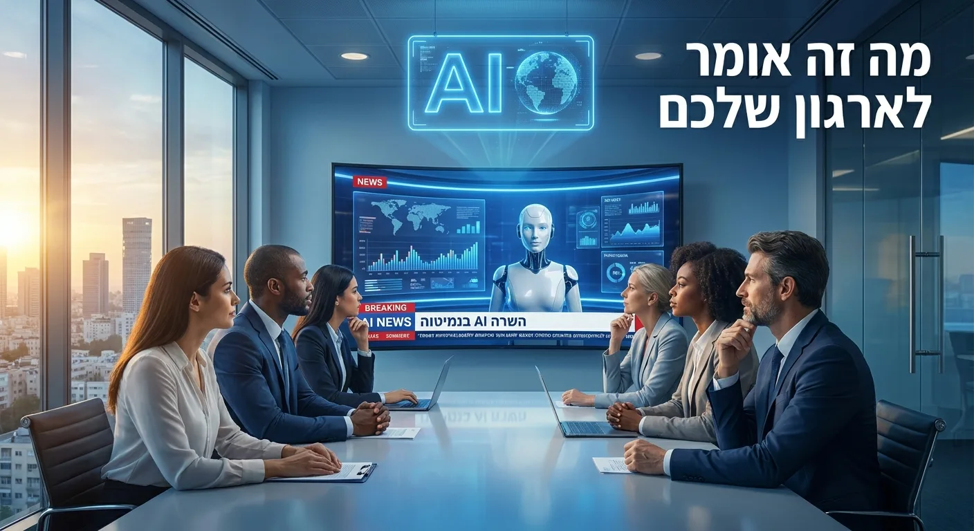 צוות הנהלה ישראלי בוחן מה GPT-5.6 אומר לארגון שלהם