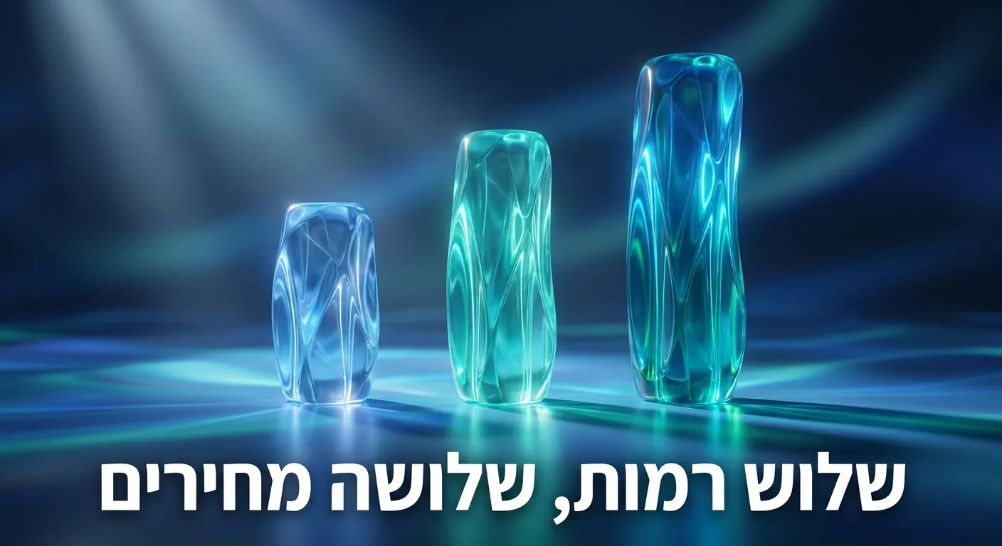 שלוש רמות תמחור