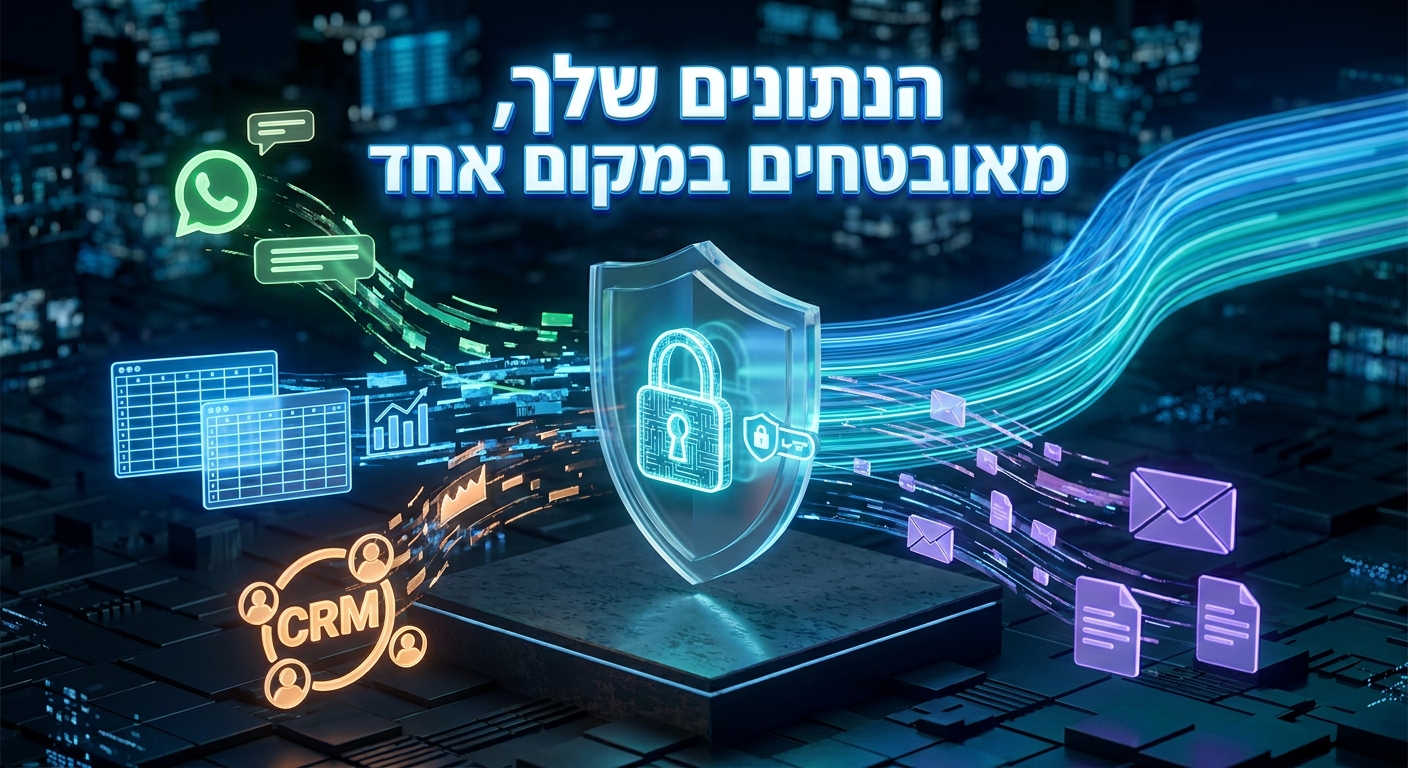 איחוד ואבטחת נתוני לקוחות