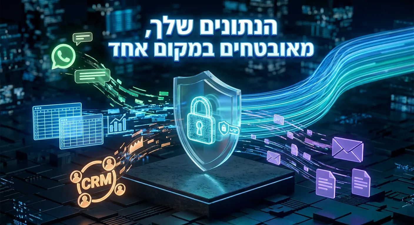 איחוד ואבטחת נתוני לקוחות