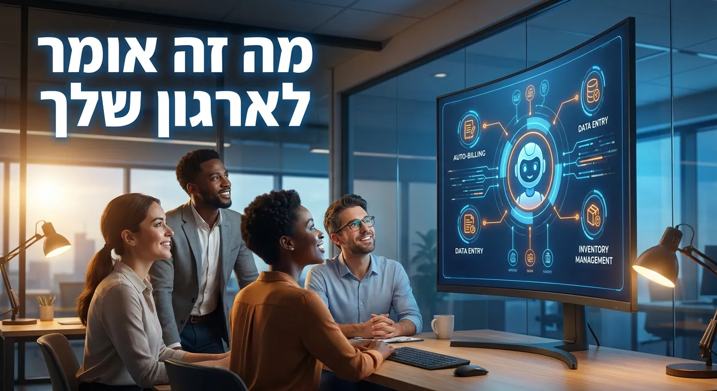 השפעת סוכני AI אוטונומיים על ארגונים בישראל