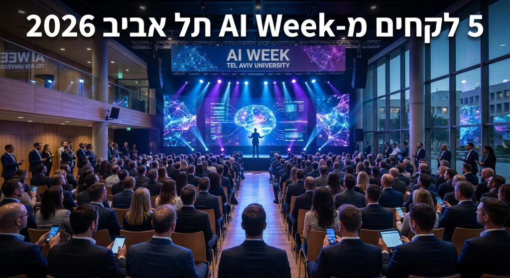 5 לקחים מ-AI Week תל אביב 2026 לארגון בינוני בישראל