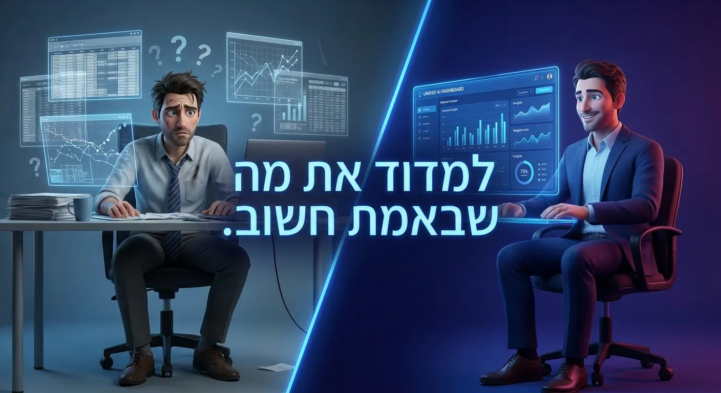 השוואה בין מדידה לא נכונה של ROI למדידה ממוקדת של מה שחשוב