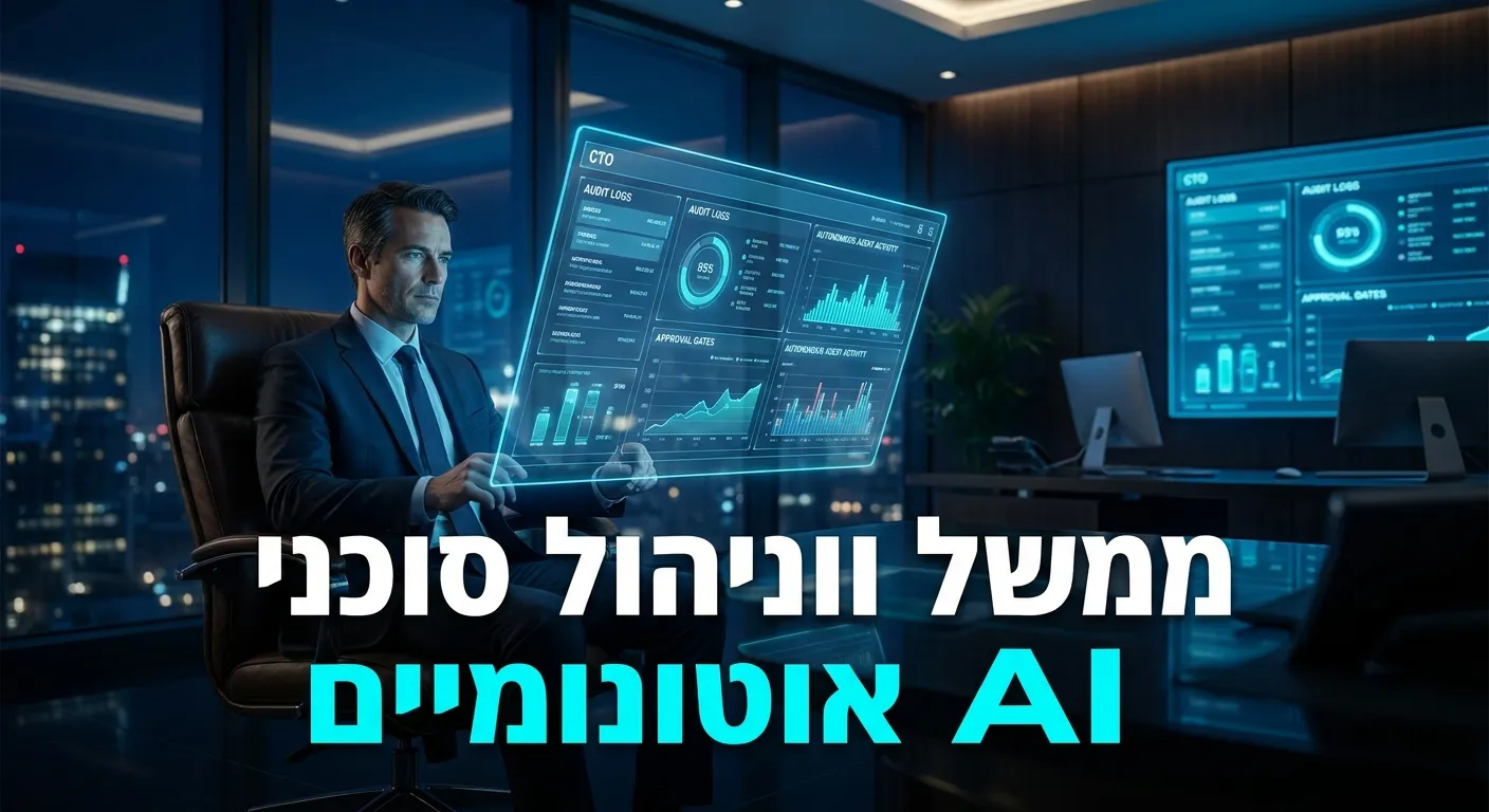 ממשל וניהול סוכני AI אוטונומיים בארגון