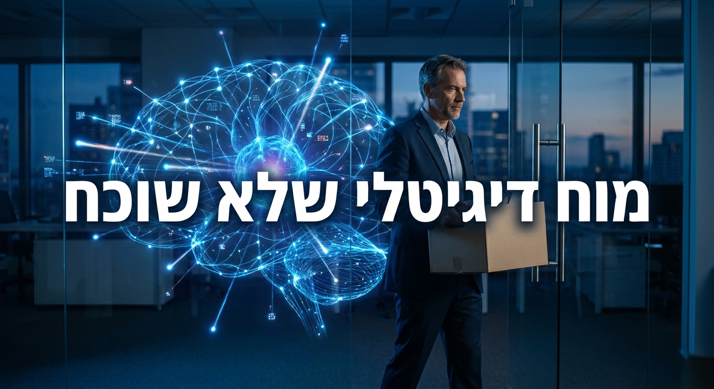עובד עוזב את המשרד והידע שלו נשמר במערכת AI מרכזית