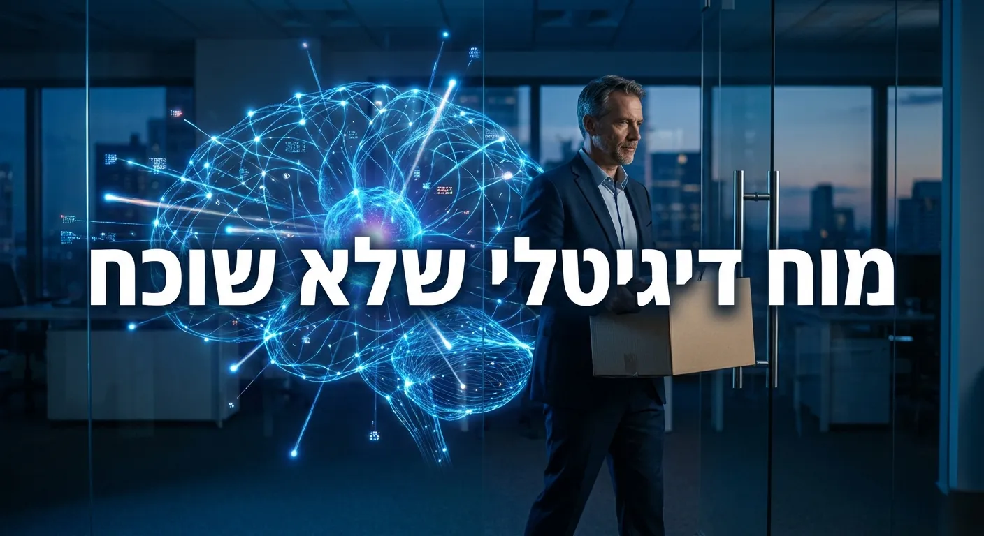 עובד עוזב את המשרד והידע שלו נשמר במערכת AI מרכזית