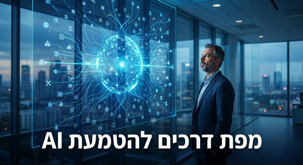 AI ל-Head of Digital Transformation בארגון בישראל 2026: אסטרטגיה, ROI ו-change management