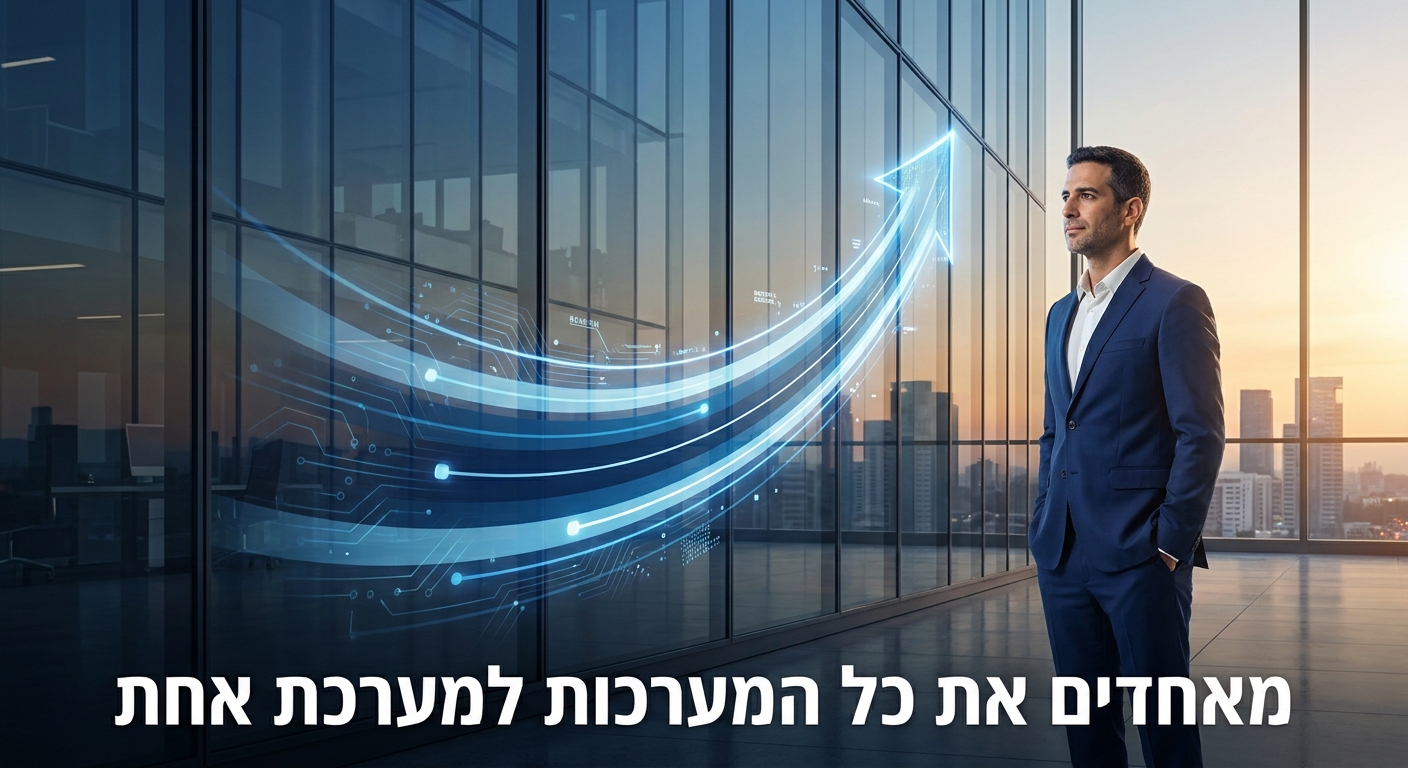 סמנכל דיגיטל מאחד את כל מערכות הארגון למערכת AI אחת