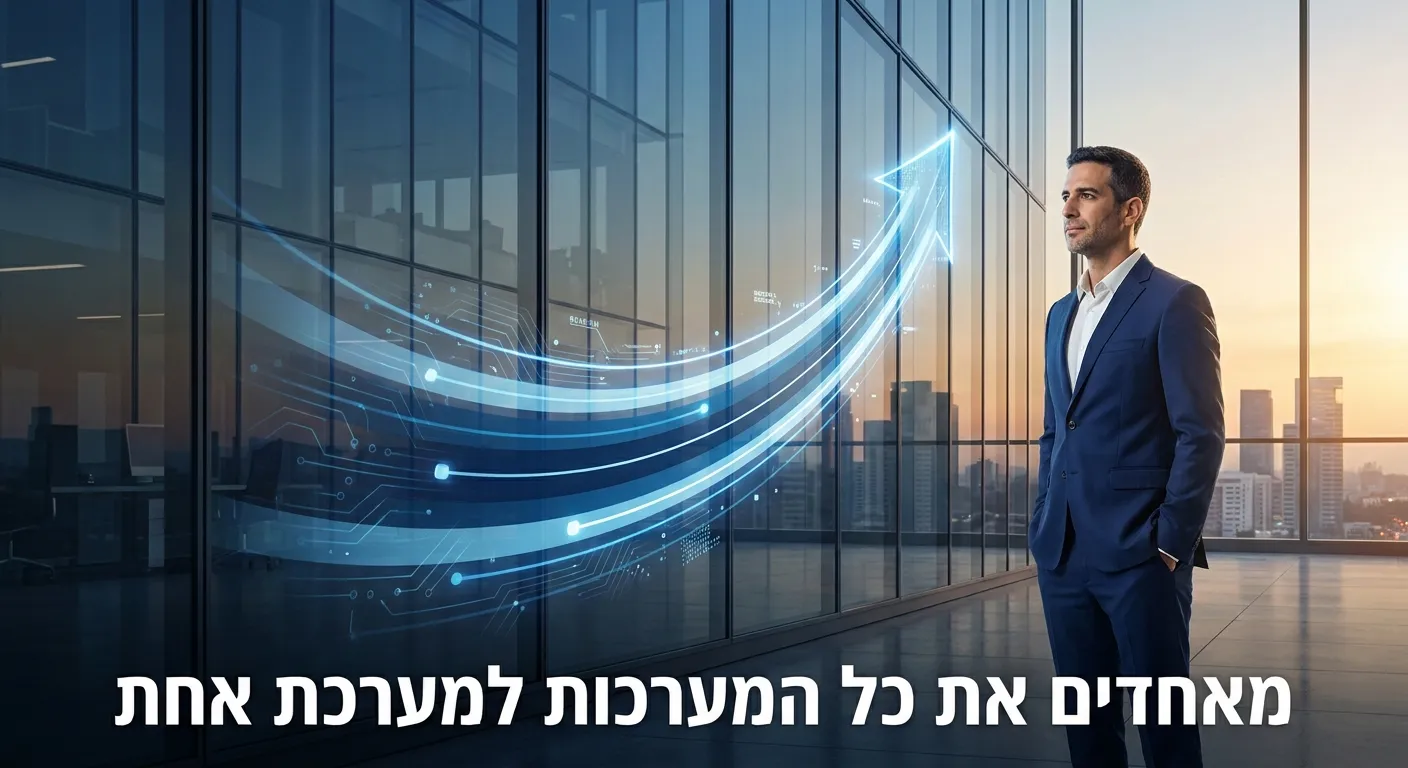 סמנכל דיגיטל מאחד את כל מערכות הארגון למערכת AI אחת