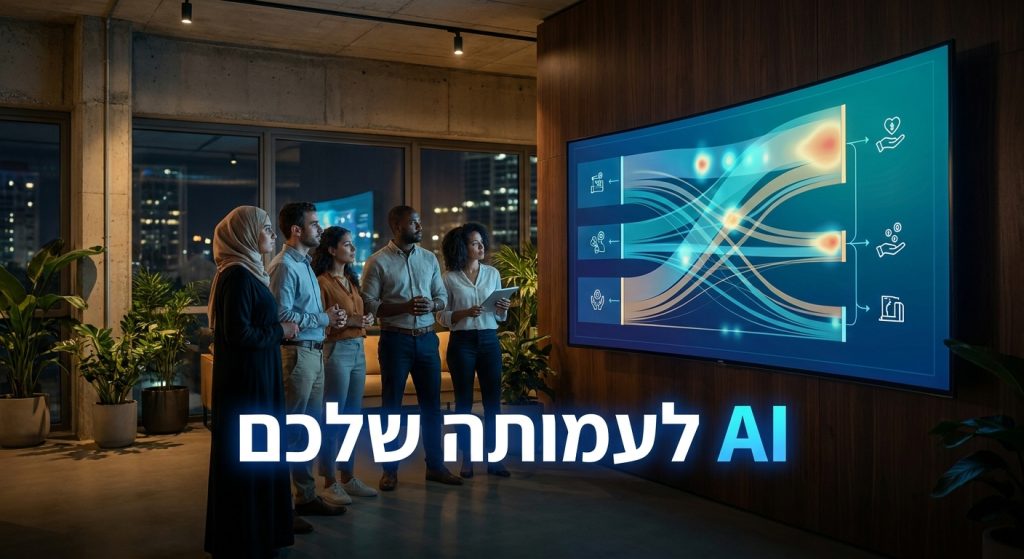צוות עמותה משתמש ב-AI לניהול מאוחד של התרומות והמתנדבים