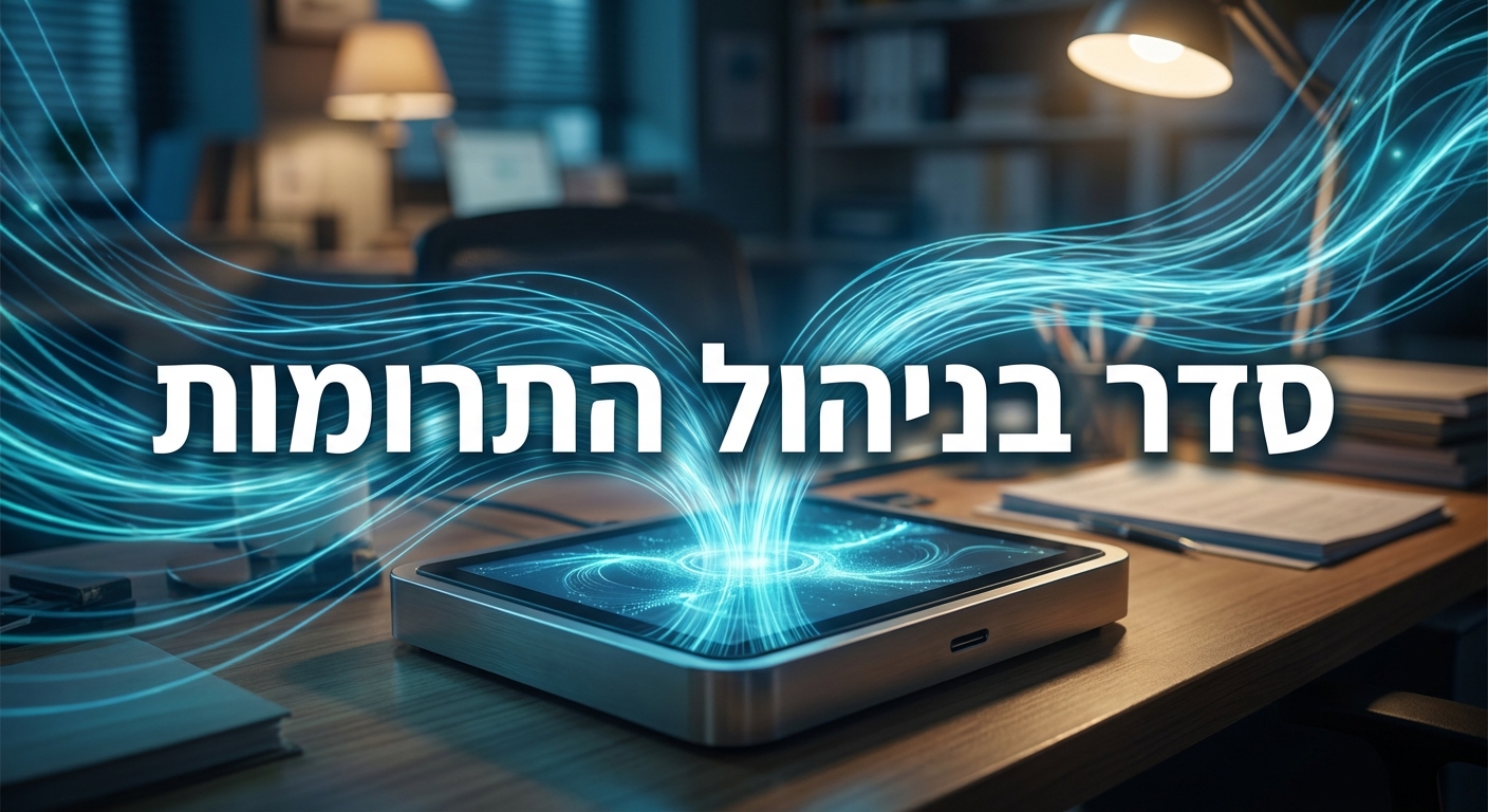 תרומות מתאחדות למערכת אחת בעזרת AI לעמותות