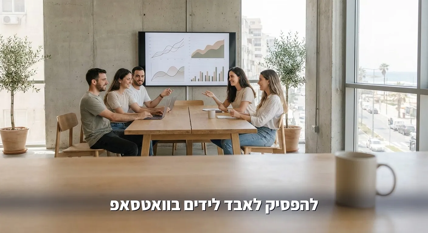 התוצאה: פחות פניות שנופלות בין הכיסאות ויותר עסקאות שנסגרות