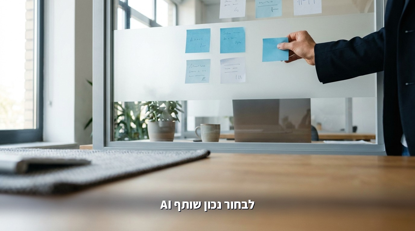 קריטריונים לבחירת חברת הטמעת AI לארגון בישראל