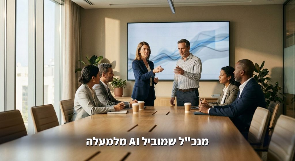 מנכ"ל שמוביל הטמעת AI בארגון
