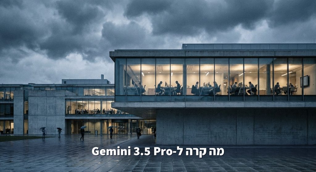 גוגל דוחה את Gemini 3.5 Pro