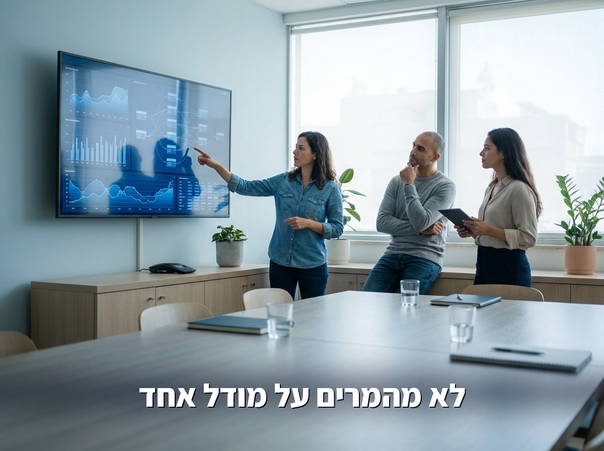 איך ארגון בישראל בונה אסטרטגיית AI יציבה