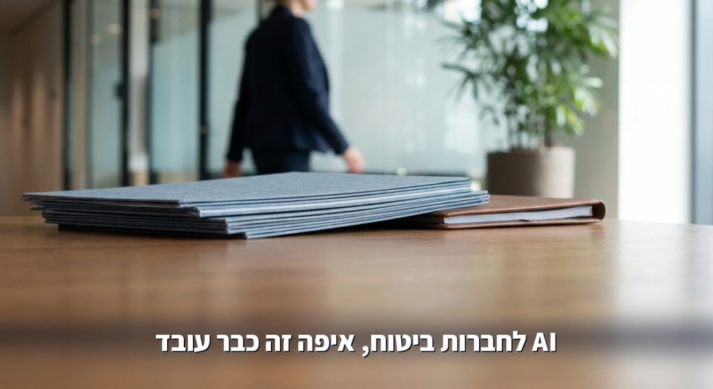 AI לחברות ביטוח בישראל