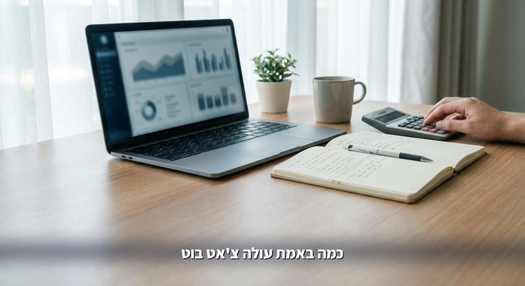 חישוב עלות הקמת צאט בוט לעסק בישראל