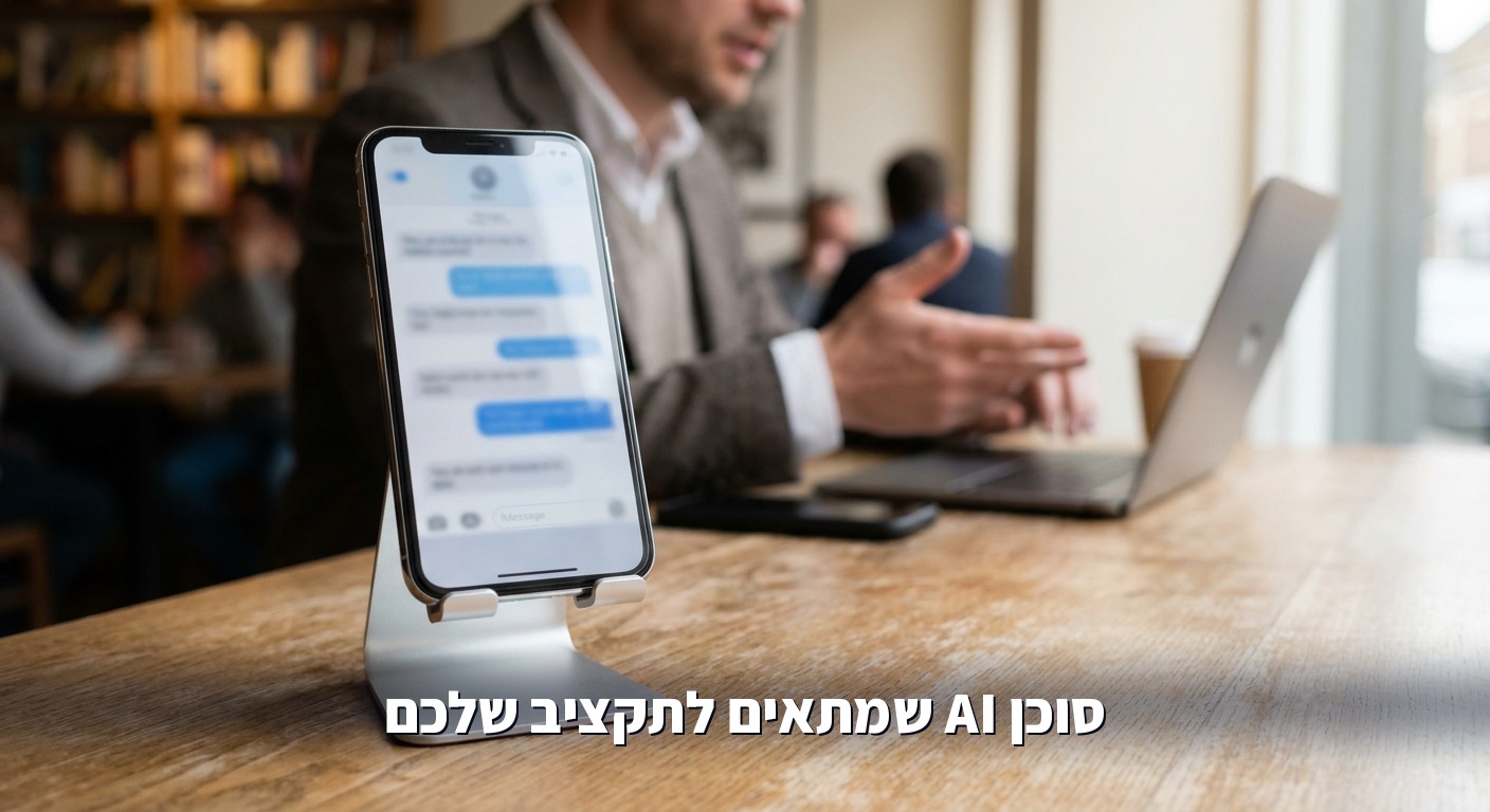 סוכן AI בצאט על סמארטפון בהתאמה לתקציב העסק