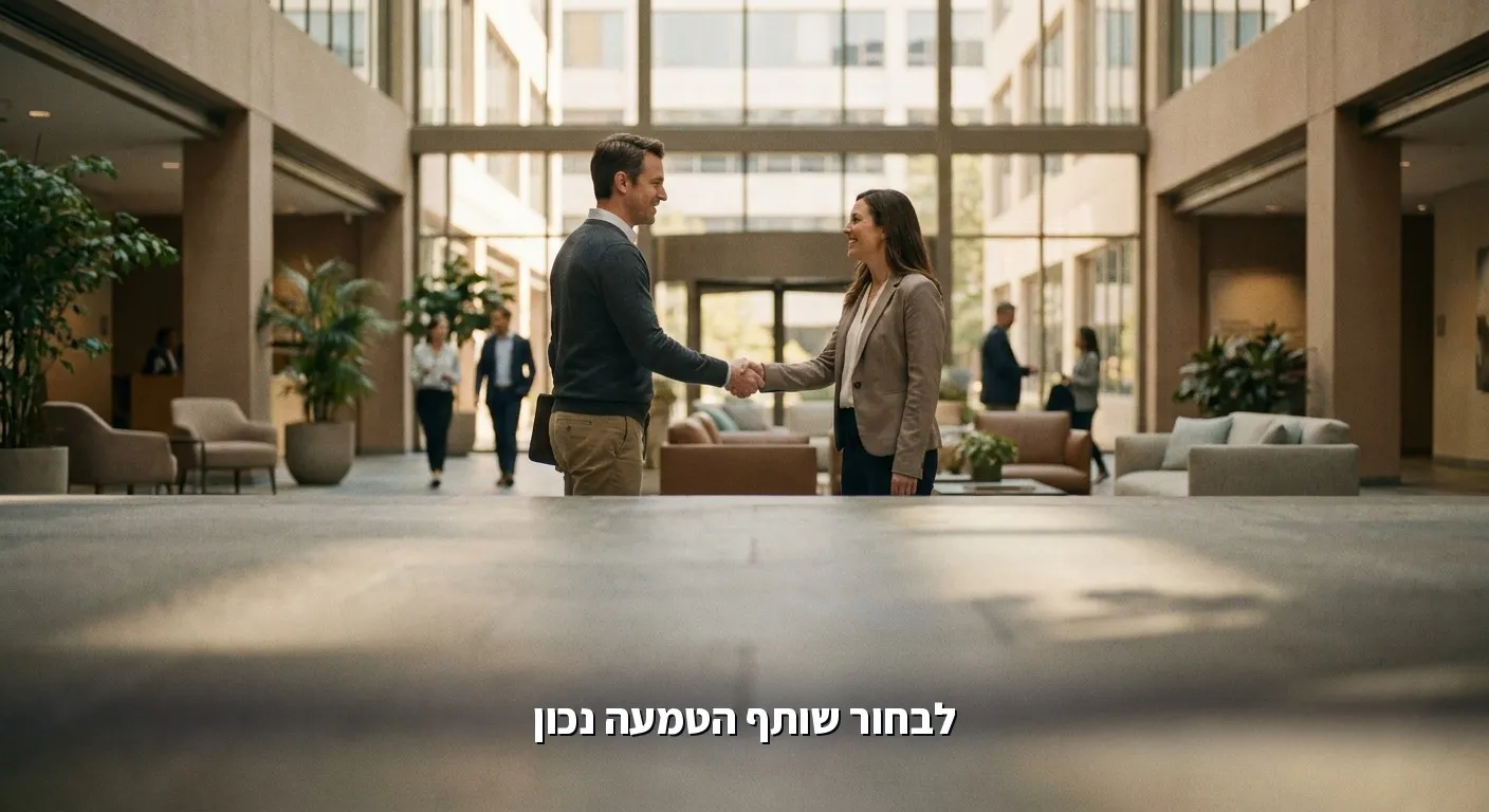 בחירת שותף הטמעת AI לגוף פיננסי