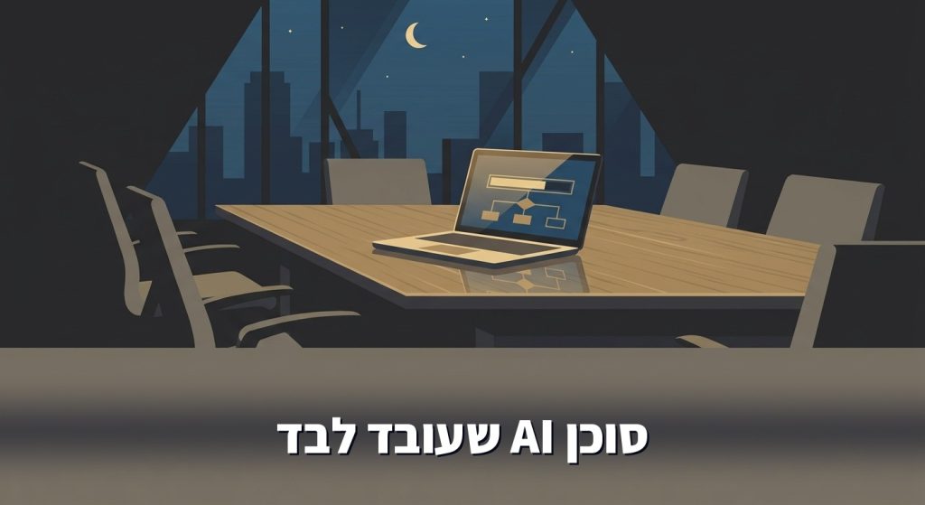 סוכן AI אוטונומי שעובד לבד