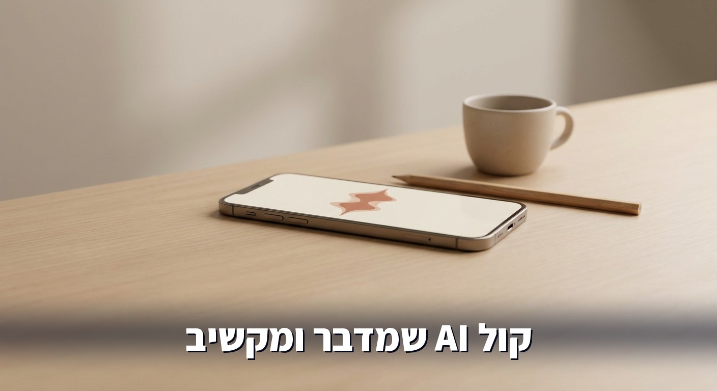 GPT-Live קול AI שמדבר ומקשיב