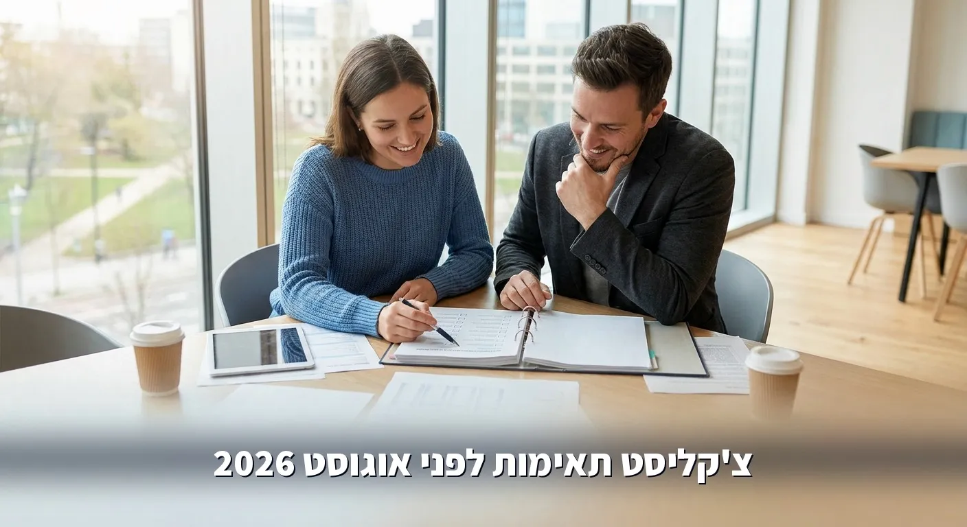 צ'קליסט תאימות לחוק ה-AI לפני אוגוסט