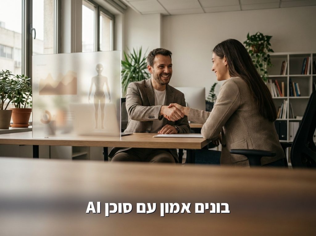 איך גורמים ללקוחות לסמוך על סוכן AI? המדריך למנהלים בעסק ובארגון בישראל 2026