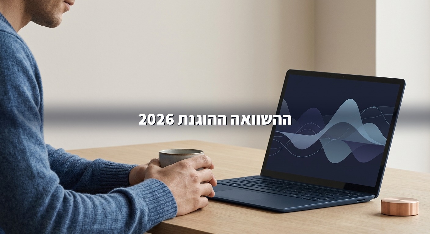 בעל עסק משווה חבילות שירות על מחשב נייד