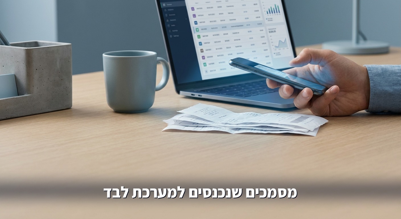 מקבלה לרישום אוטומטי, מסמכים שנכנסים למערכת לבד במשרד רואי חשבון