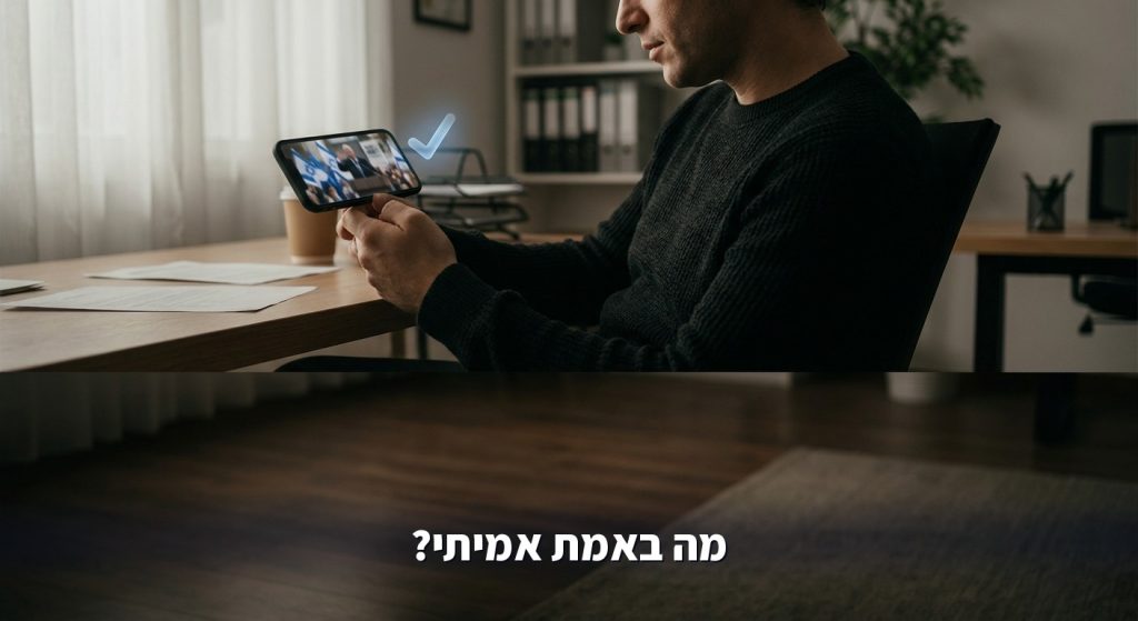 חובת סימון תוכן AI בבחירות נכנסה לתוקף: סמוטריץ' נדרש להסיר סרטון מזויף (יולי 2026)