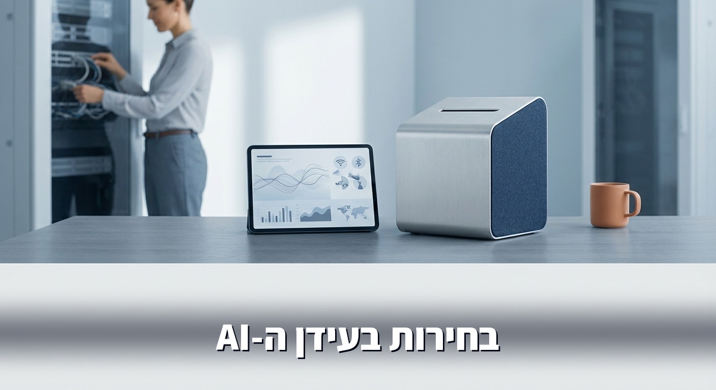 קלפי הצבעה לצד מסך דיגיטלי, בחירות וטכנולוגיה