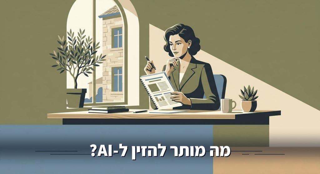 תיקון 13 לחוק הגנת הפרטיות ו-AI: מה מותר ומה אסור להזין למודל, מדריך לעסק ולארגון 2026