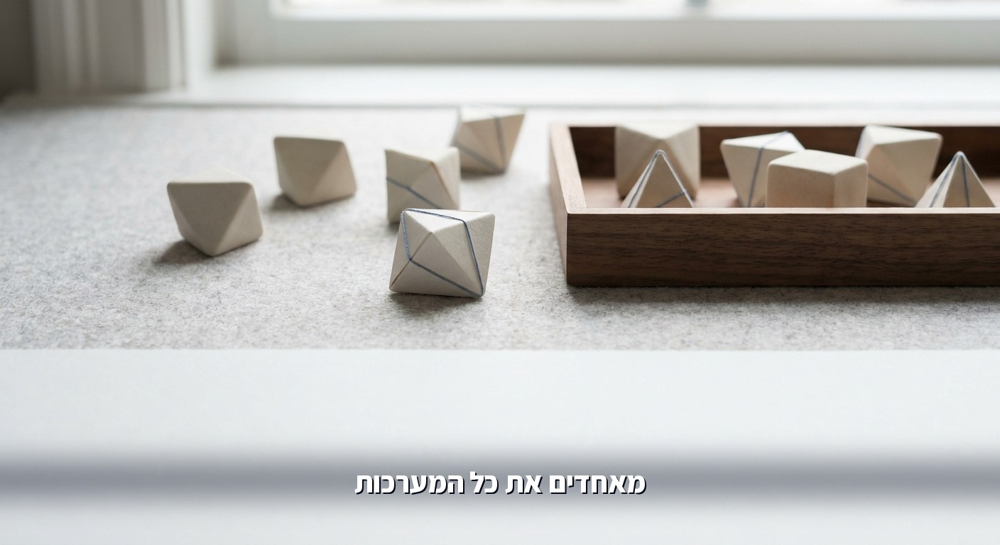 איחוד מערכות למסך אחד
