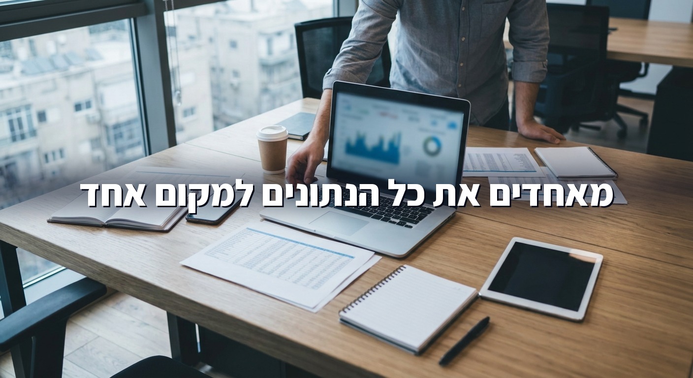מקורות נתונים מתאחדים למסך אחד