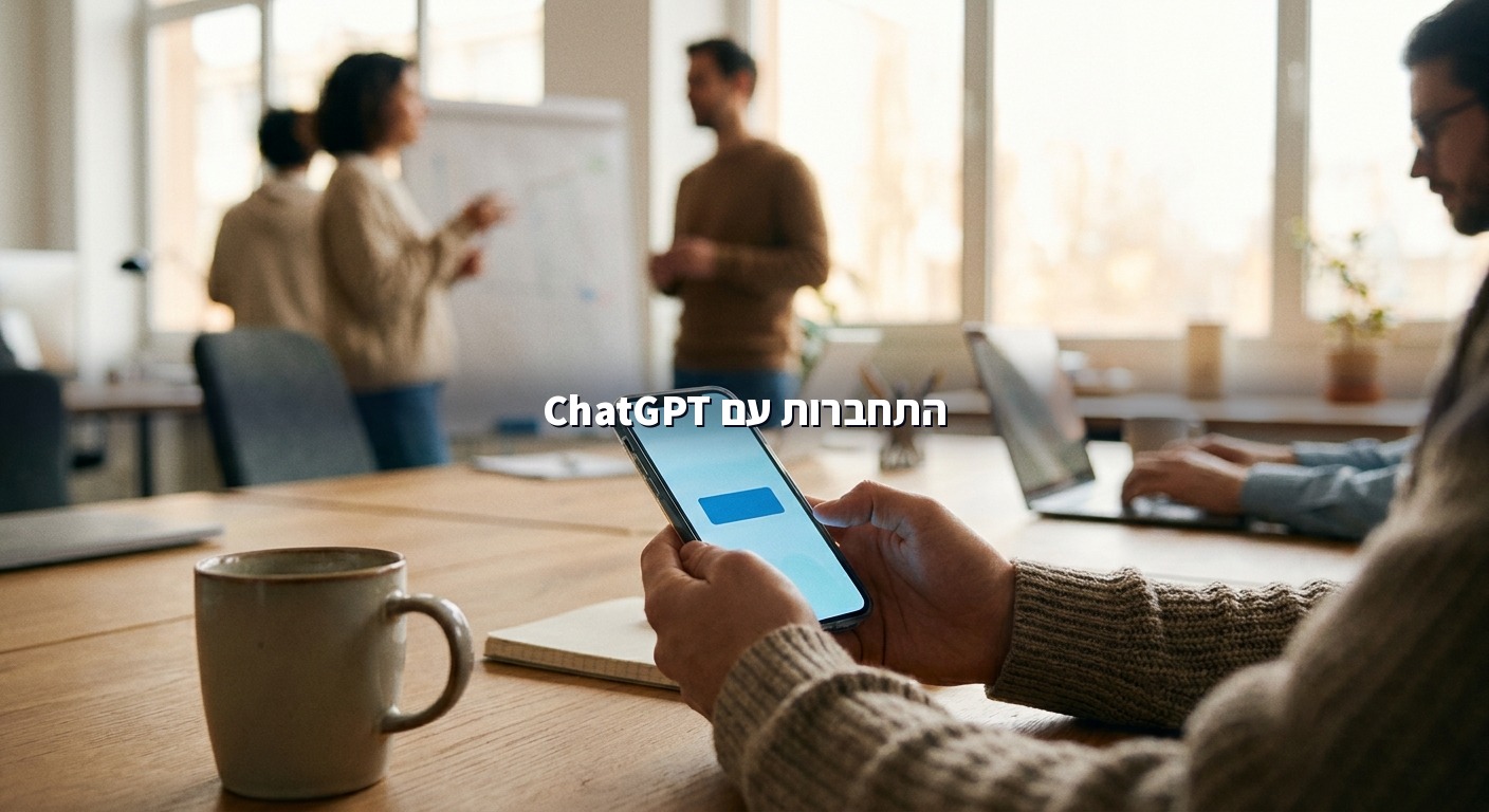 מסך התחברות בסמארטפון עם כפתור התחברות אחד