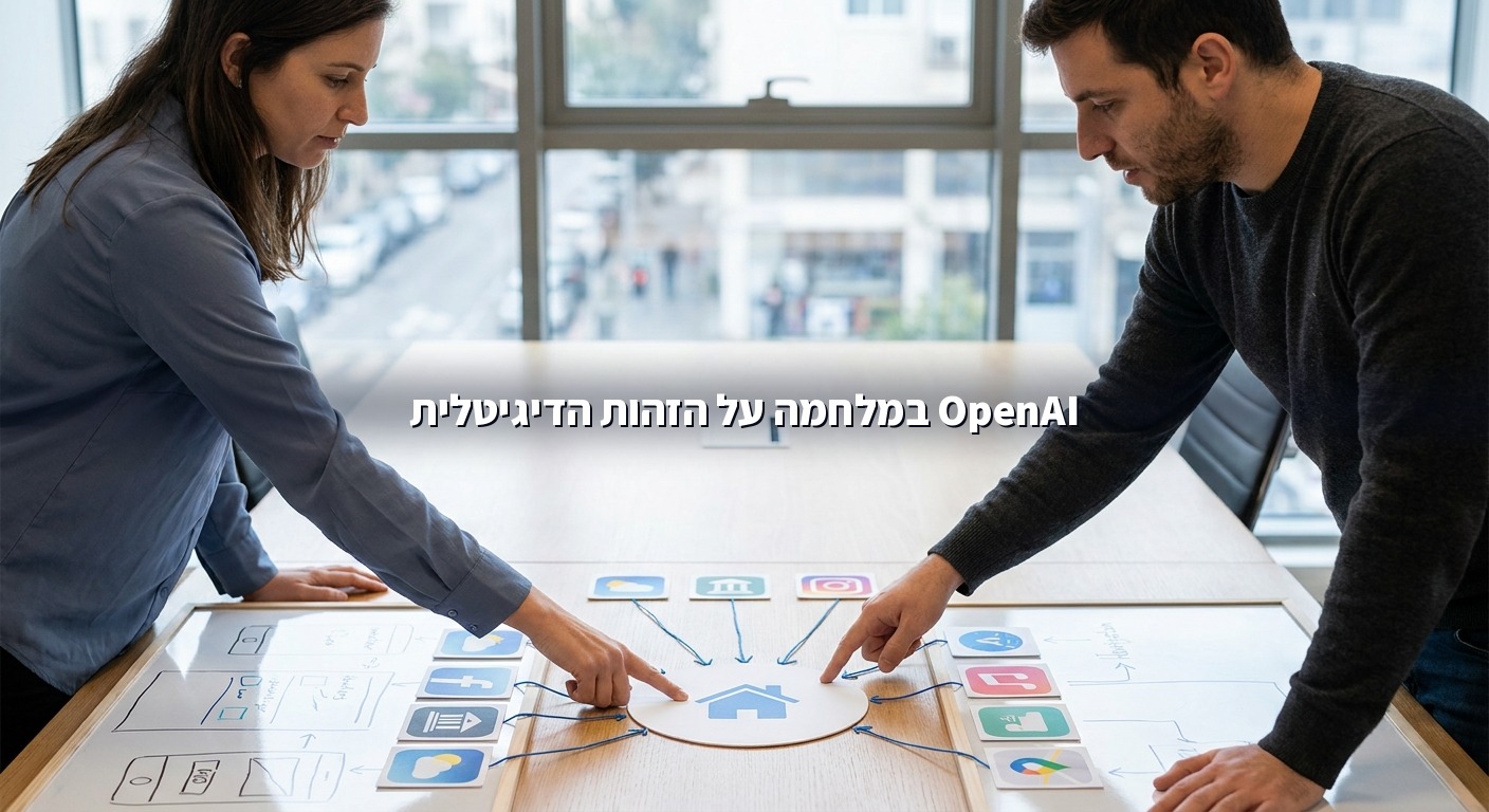 רשת אפליקציות מחוברות לצומת מרכזי אחד